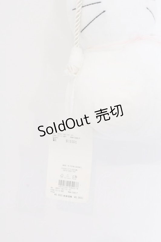 画像2: merry jenny / 【求心フレンズコラボ】うさぎのバッグ  シロ O-26-03-04-001-LO-BG-OW-ZT639 (2)