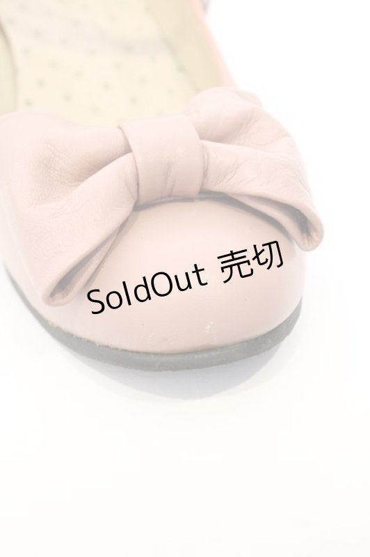 画像5: Leur Getter / リボン付本革シューズ 22.5cm ピンク O-26-03-04-009-LU-SH-OW-ZTK036 (5)