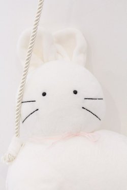 画像3: merry jenny / 【求心フレンズコラボ】うさぎのバッグ  シロ O-26-03-04-001-LO-BG-OW-OS
