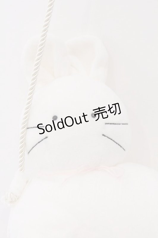 画像3: merry jenny / 【求心フレンズコラボ】うさぎのバッグ  シロ O-26-03-04-001-LO-BG-OW-ZT639 (3)