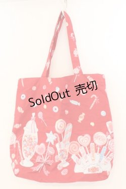 画像1: Angelic Pretty / MIRACLECANDYエコトート  アカ O-26-03-04-021-AP-BG-IG-OS