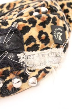 画像3: HELL CAT PUNKS / レオパードウエストポーチ  ブラウン O-26-03-04-022-PU-BG-IG-OS