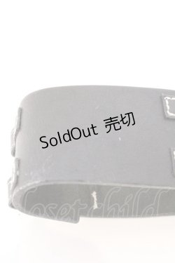 画像2: alice auaa / ベルトチョーカー  ブラック O-26-03-04-023-AA-AC-IG-OS