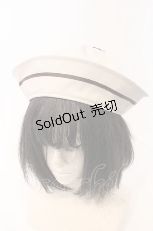 画像1: Kurumi Collaboration / KRM*マリンハット  ベージュ O-26-03-04-026-GO-AC-IG-ZTK037 (1)