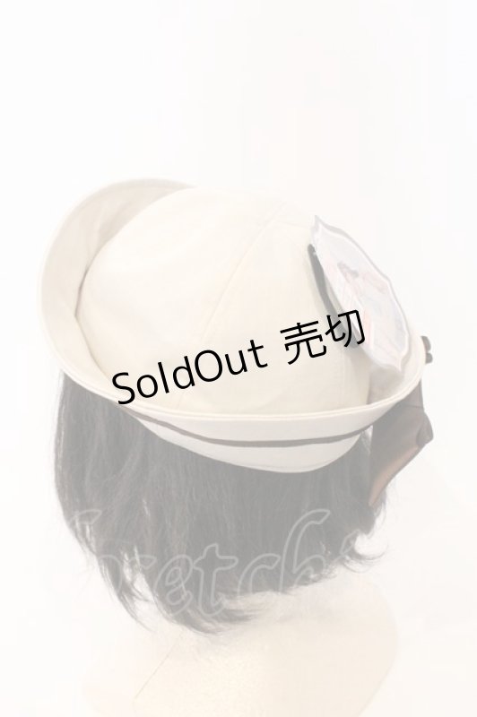 画像2: Kurumi Collaboration / KRM*マリンハット  ベージュ O-26-03-04-026-GO-AC-IG-ZTK037 (2)