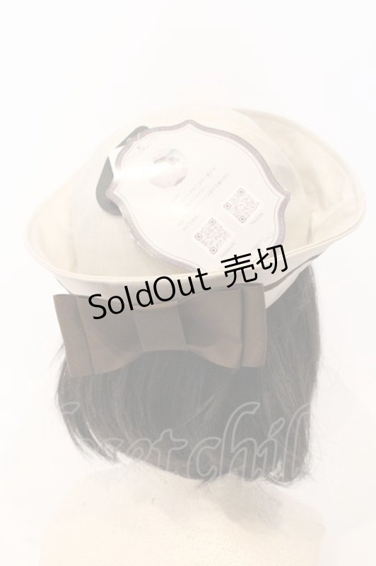 画像3: Kurumi Collaboration / KRM*マリンハット  ベージュ O-26-03-04-026-GO-AC-IG-ZTK037 (3)