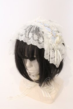 画像1: Angelic Pretty / シスターベールヘッドドレス  サックス O-26-03-04-030-AP-AC-IG-OS