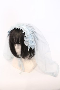 画像1: BABY,THE STARS SHINE BRIGHT / ミカエルの祝福ローズヘッドドレス  サックス O-26-03-04-031-BA-AC-IG-OS