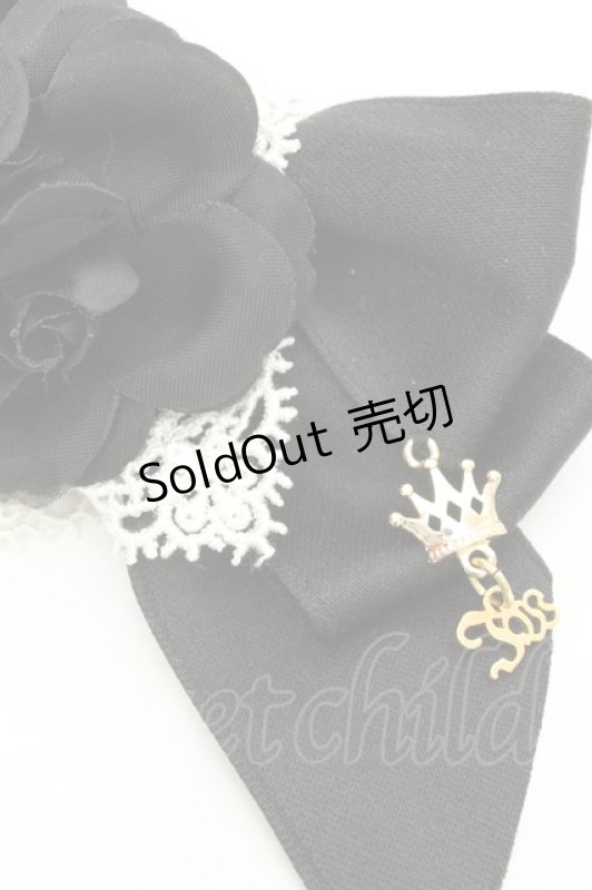 画像2: Innocent World / クラウンチャームローズクリップ  クロ O-26-03-05-005-IW-AC-IG-ZT486-F006 (2)