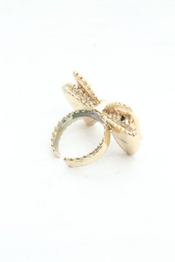 画像2: axes femme kawaii / リボンリング  ゴールド O-26-03-05-010-AX-AC-IG-OS