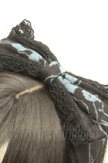 画像2: metamorphose / Secret EDENカチューシャ  クロ×アオ O-26-03-05-021-ME-AC-OW-ZT486-F006 (2)