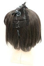 画像3: metamorphose / Secret EDENカチューシャ  クロ×アオ O-26-03-05-021-ME-AC-OW-ZT486-F006 (3)