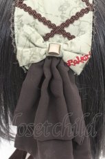 画像2: metamorphose / Time lag worldヘッドドレス  オリーブグリーン O-26-03-05-023-ME-AC-OW-ZT486-F007 (2)