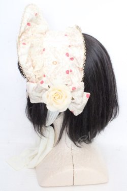 画像3: metamorphose / Majestic princessボンネット  シャンパン O-26-03-05-025-ME-AC-OW-OS