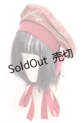 metamorphose / tailor's bear ベレー帽  アカ系 O-26-03-05-026-ME-AC-OW-ZT485