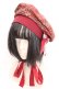 画像1: metamorphose / tailor's bear ベレー帽  アカ系 O-26-03-05-026-ME-AC-OW-OS (1)