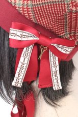 画像2: metamorphose / tailor's bear ベレー帽  アカ系 O-26-03-05-026-ME-AC-OW-ZT485 (2)