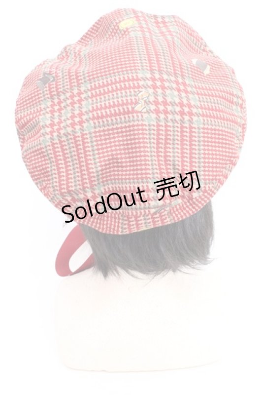 画像3: metamorphose / tailor's bear ベレー帽  アカ系 O-26-03-05-026-ME-AC-OW-ZT485 (3)