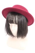 m petit by misako / TT*AMリボンカンカン帽  ワイン O-26-03-05-028-LO-AC-IG-OS