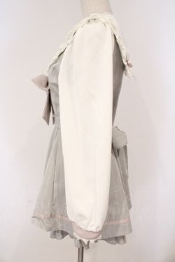 画像3: LIZ LISA / セーラーカラーセットアップ  グレー×シロ O-26-03-06-003-LO-OP-IG-OS