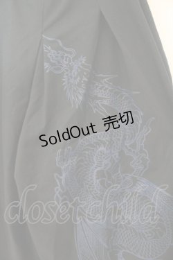 画像3: Qutie Frash / ハカマパンツ  ブルー×グリーン O-26-03-06-039-QU-PA-IG-OS