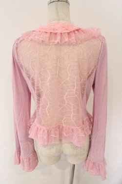 画像2: Qutie Frash / ショートボレロ  ピンク O-26-03-06-044-QU-TO-IG-OS