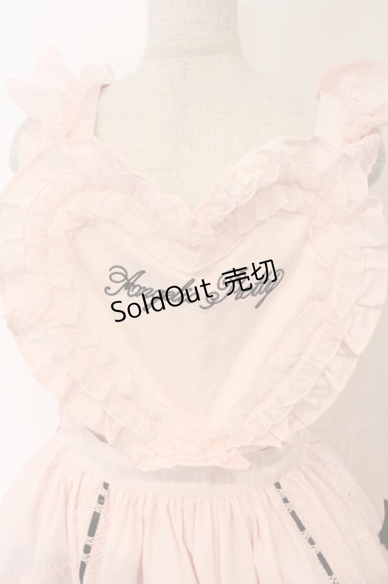画像2: Angelic Pretty / Heart胸あて付スカート  ピンク O-26-03-06-005-AP-SK-IG-OS (2)