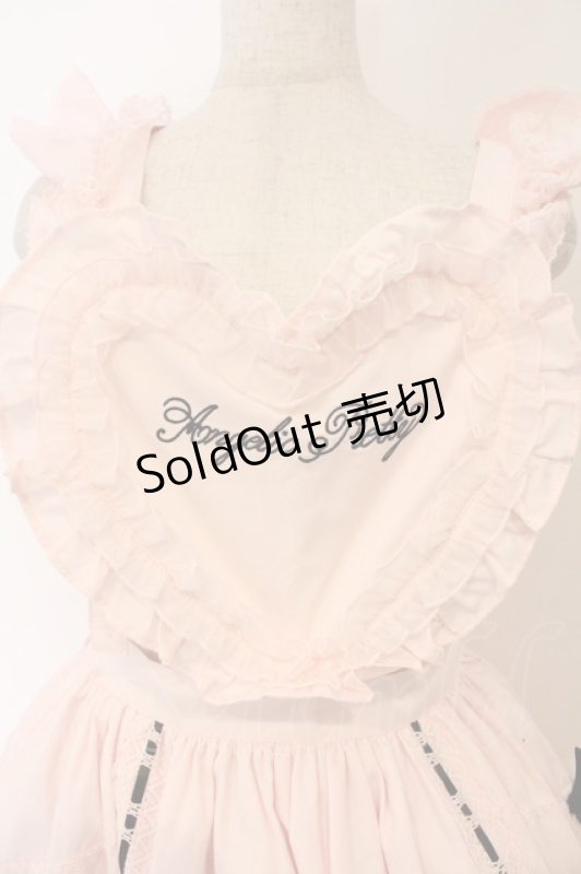 画像2: Angelic Pretty / Heart胸あて付スカート  ピンク O-26-03-06-005-AP-SK-IG-OS (2)