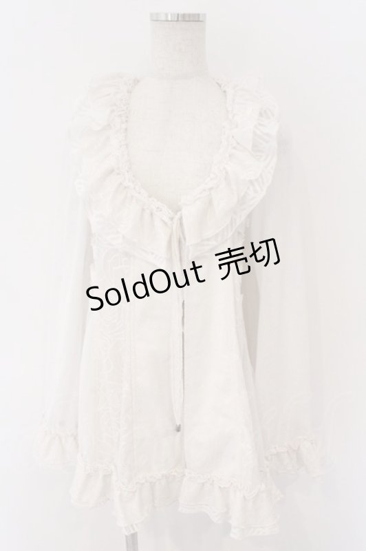 画像1: Qutie Frash / メッシュカーデ  ホワイト O-26-03-06-052-QU-TO-IG-OS (1)