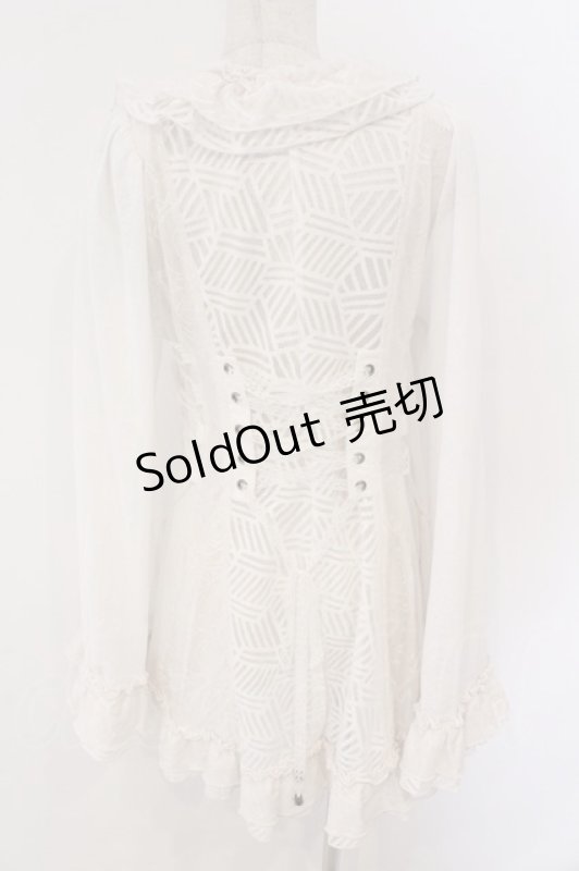 画像3: Qutie Frash / メッシュカーデ  ホワイト O-26-03-06-052-QU-TO-IG-OS (3)
