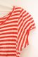 画像2: Candy stripper / ボーダーTシャツ 2 レッド×ホワイト O-26-03-06-001-0-TS-IG-OS (2)