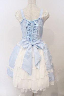 画像3: BABY,THE STARS SHINE BRIGHT / ミカエルの祝福ジャンパースカート  サックス×シロ O-26-03-06-006-BA-OP-IG-OS