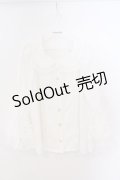 axes femme kawaii / レーシー姫袖ブラウス M シロ O-26-03-06-012-AX-BL-IG-OS