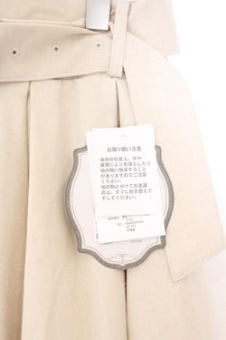 画像2: Kurumi Collaboration / TT*KRMフレアSKBツキ マリンアカデミアスカート ベージュ LL O-26-03-06-014-GO-SK-IG-OS