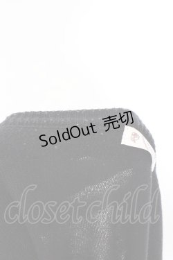 画像2: axes femme / レースデザインニットカーデ M クロ O-26-03-06-020-AX-TO-OW-OS