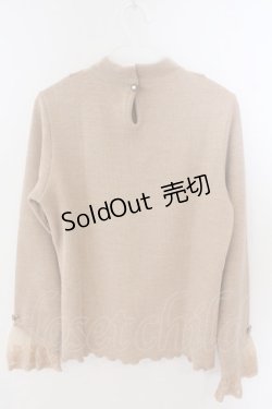 画像4: axes femme / バラモチーフ使いプルオーバー M オレンジ系 O-26-03-06-025-AX-TO-OW-OS