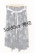 axes femme / フローラルレースイレヘムスカート F コン O-26-03-06-031-AX-SK-OW-OS