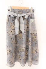 画像1: axes femme / 花柄プリントスカート M グレー O-26-03-06-032-AX-SK-OW-ZT093 (1)