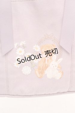 画像2: m petit by misako / TT*AM*キャンバストートバッグ  ラベンダー O-26-03-07-036-LO-BG-IG-OS