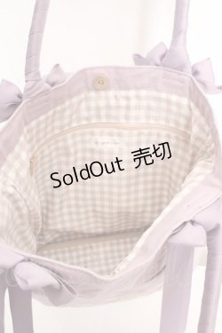 画像4: m petit by misako / TT*AM*キャンバストートバッグ  ラベンダー O-26-03-07-036-LO-BG-IG-OS
