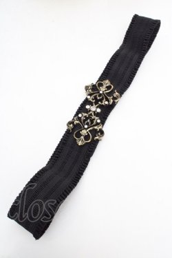 画像2: axes femme / アラベスクゴムベルト  ゴールド O-26-03-07-039-AX-ZA-OW-OS
