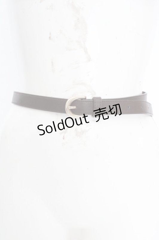 画像1: Fi.n.t / フェイクレザーベルト  ブラウン O-26-03-07-045-CA-ZA-IG-ZT0311E (1)