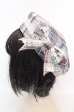 画像1: FLC / ホシナ*チェックベレー  サックス O-26-03-07-047-LO-AC-IG-ZTK037 (1)