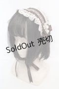 Innocent World / 小花レースヘッドドレス  ブラウン O-26-03-07-051-IW-AC-IG-OS