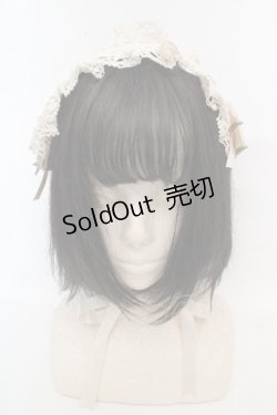 画像2: Innocent World / 巻きバラヘッドドレス  生成り×生成りバラ O-26-03-07-052-IW-AC-IG-OS