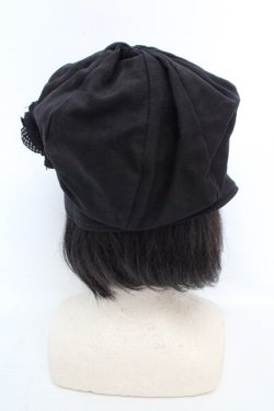 画像3: axes femme / 星柄使いモチーフハット  クロ O-26-03-07-005-AX-AC-OW-OS