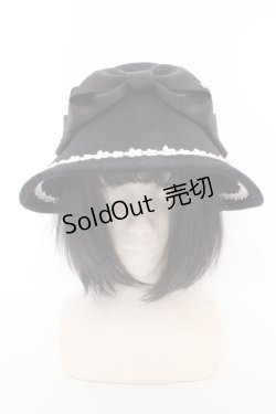 画像1: Innocent World / マリーリボンハット  クロ O-26-03-07-054-IW-AC-IG-OS