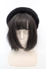 画像2: m petit by misako / NINA's AMカメオベレー 57.5cm クロ O-26-03-07-055-LO-AC-IG-ZTK037 (2)
