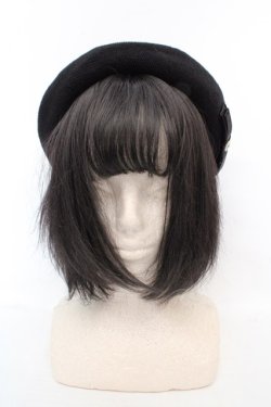 画像2: m petit by misako / NINA's AMカメオベレー 57.5cm クロ O-26-03-07-055-LO-AC-IG-OS