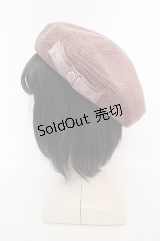 画像1: m petit by misako / NINA's AMカメオベレー 57.5cm ピンク O-26-03-07-056-LO-AC-IG-ZT0311E (1)